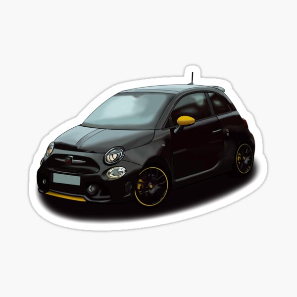 Abarth  Sticker for Sale by jxrdy-p