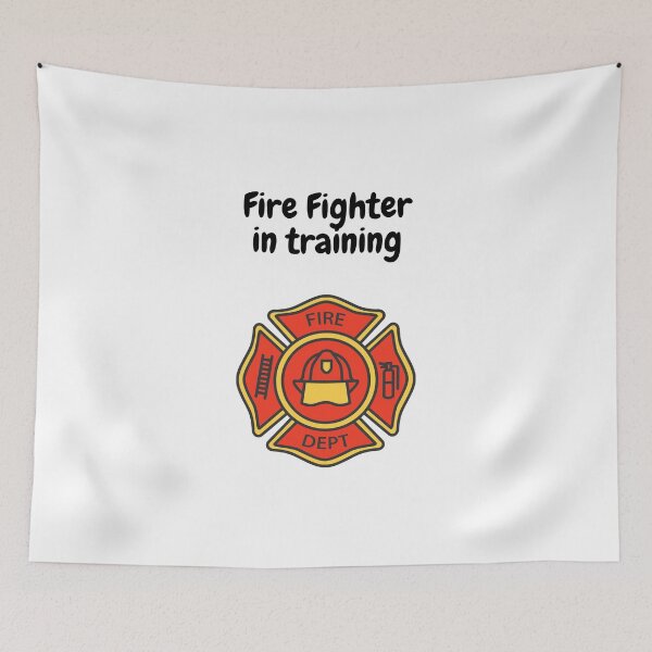 Item preview, Fire Fighter In Training designed and sold by FLY429.