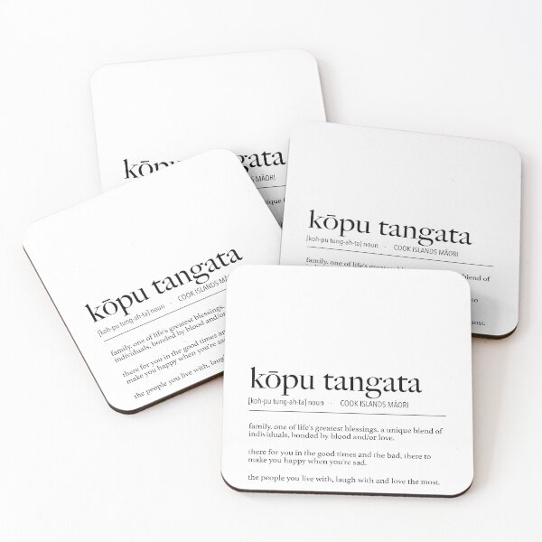 Item preview, Cook Islands Maori Kopu Tangata (Family) Definition designed and sold by lolomastudio.