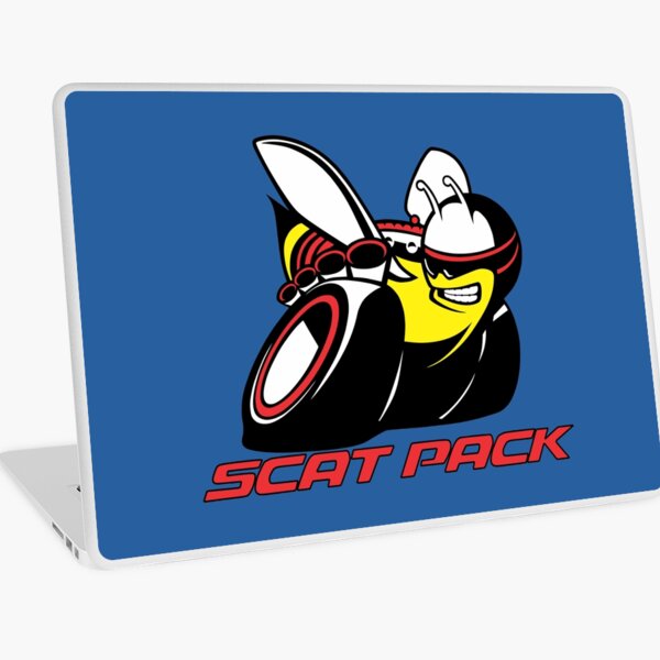 Scat Pack Red Letters Laptop Skin