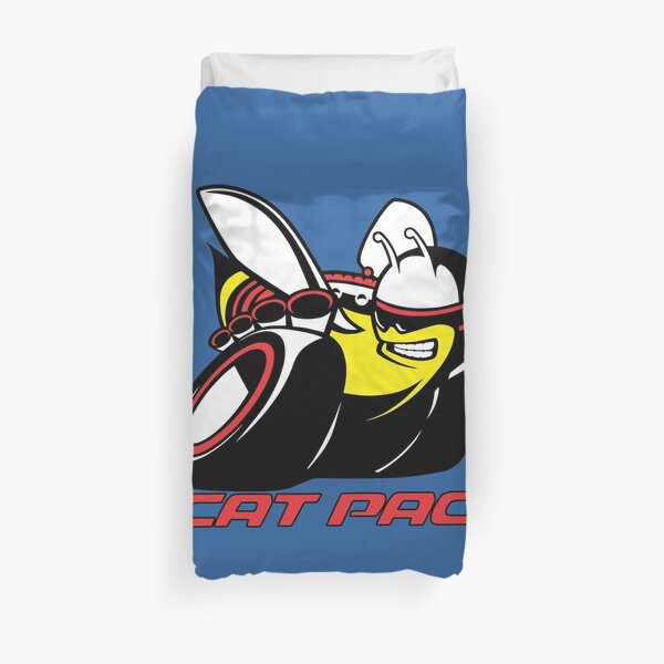 Scat Pack Red Letters Duvet Cover