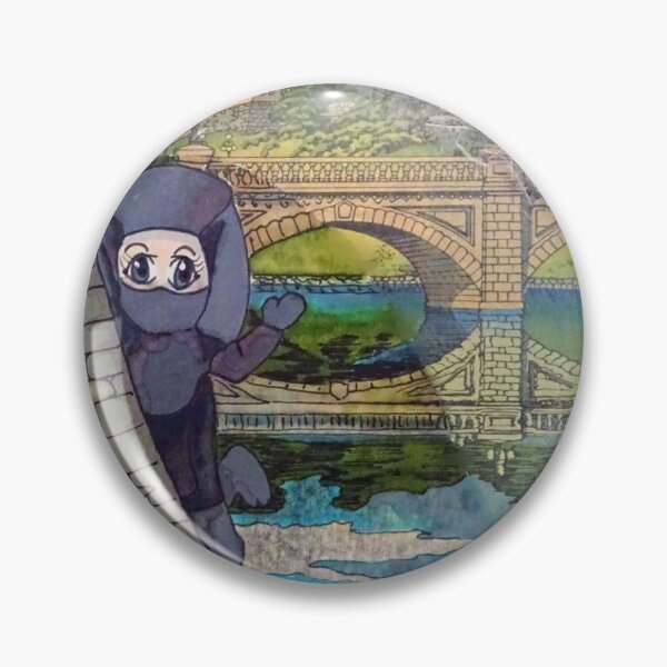 Item preview, Cute ninja at the Imperial Palace designed and sold by CuisineCat.