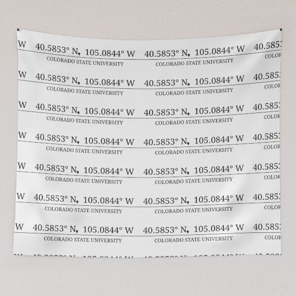 Item preview, Coordinates of CSU designed and sold by Haley Agra.