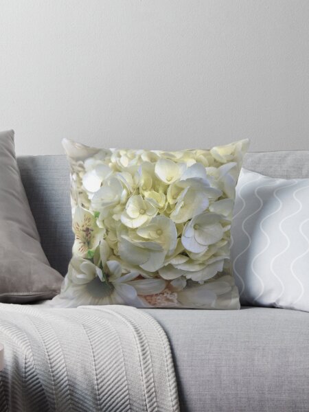 Item preview, WHITE HYDRANGEA designed and sold by Elaine Bawden.