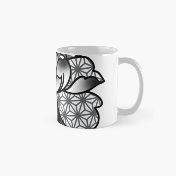 Geometric Peony Classic Mug
