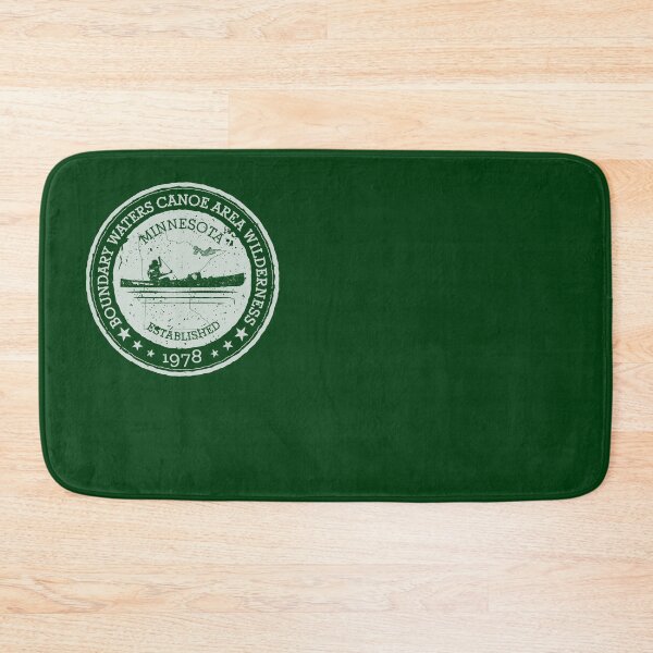 Item preview, Minnesota Boundary Waters Vintage Style Stamp - White designed and sold by canoeMN.