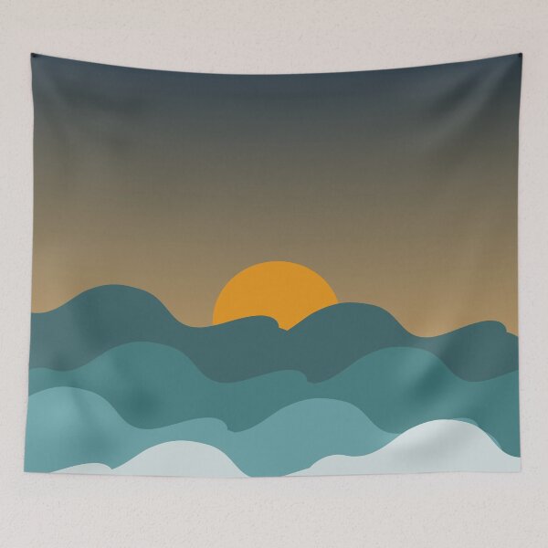 Item preview, Sunrise on the ocean designed and sold by Rosanna Nguyen.