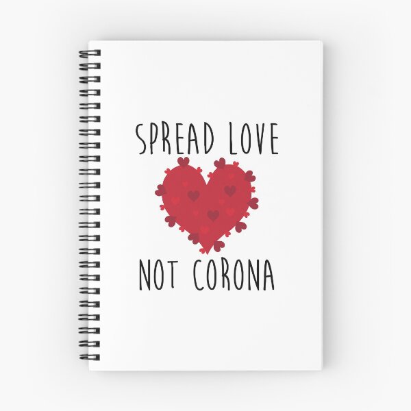 Item preview, Spread love not corona designed and sold by Fiona Doyle.