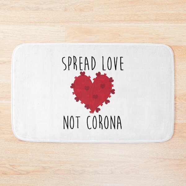 Item preview, Spread love not corona designed and sold by Fiona Doyle.