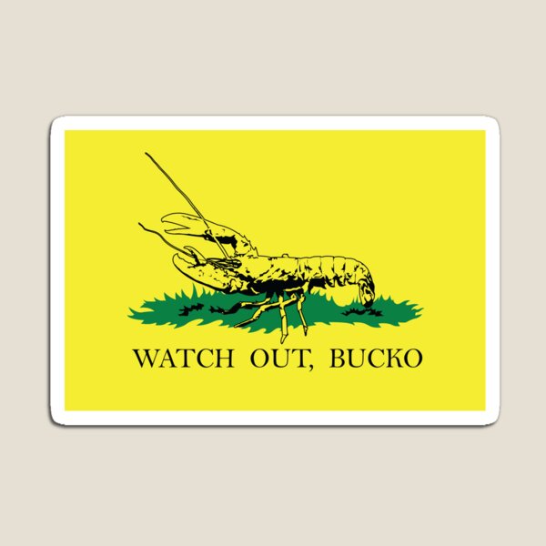 Lobster Gadsden Flag Peterson Magnet