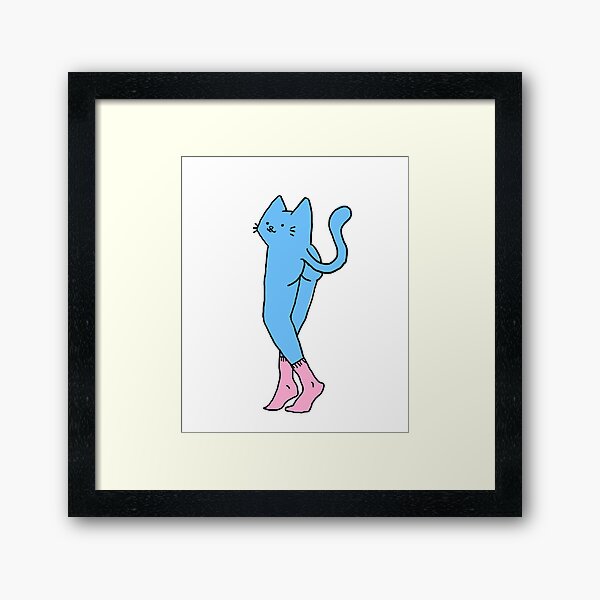 Item preview, Cat with socks designed and sold by duckyboi27.