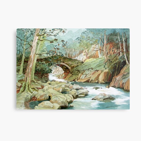 Cwm Bychan Metal Print