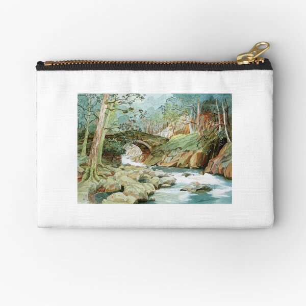 Cwm Bychan Zipper Pouch