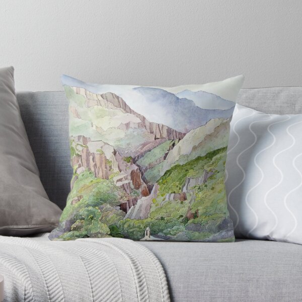 Beddgelert Throw Pillow