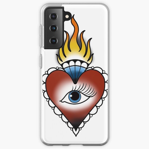 Sacred heart can see Samsung Galaxy Soft Case