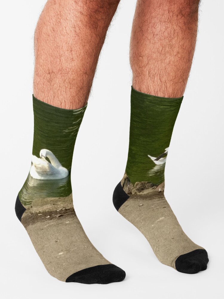 Alternate view of M.I. #43 |☼| Swan - Shot 1 (Pearson Park) Socks