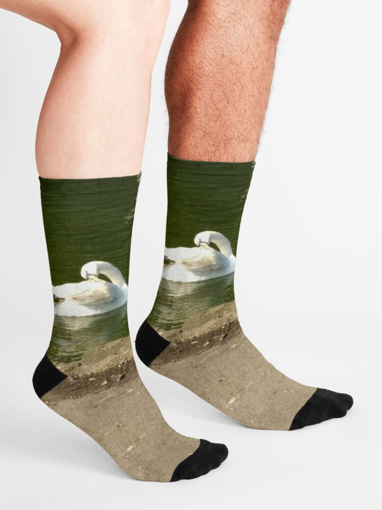 Alternate view of M.I. #43 |☼| Swan - Shot 1 (Pearson Park) Socks