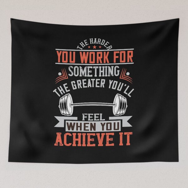 Item preview, Fitness Gym Motivational Quote designed and sold by KA DESIGNS.