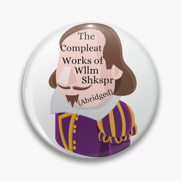 Item preview, The Compleat Works of Wllm Shkspr (Abridged) designed and sold by Shakespeare Northwest.