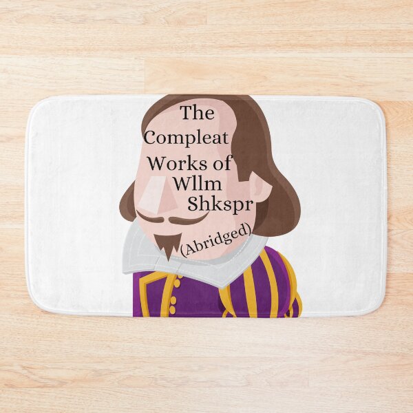Item preview, The Compleat Works of Wllm Shkspr (Abridged) designed and sold by Shakespeare Northwest.