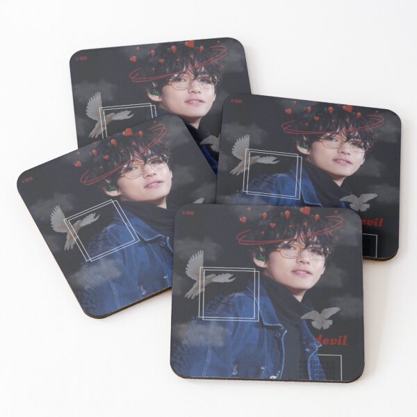 Item preview, Bts Taehyung V Sexy Glasses Devil Edit designed and sold by ateezbts _imagines.