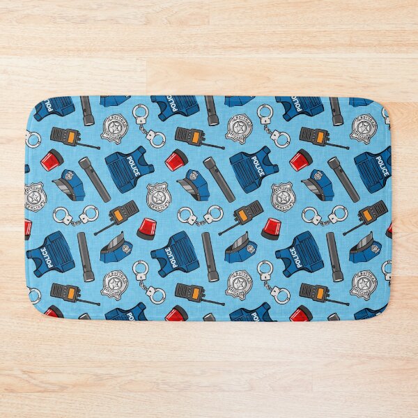 Item preview, Police Gear - Blue designed and sold by littlearrow.