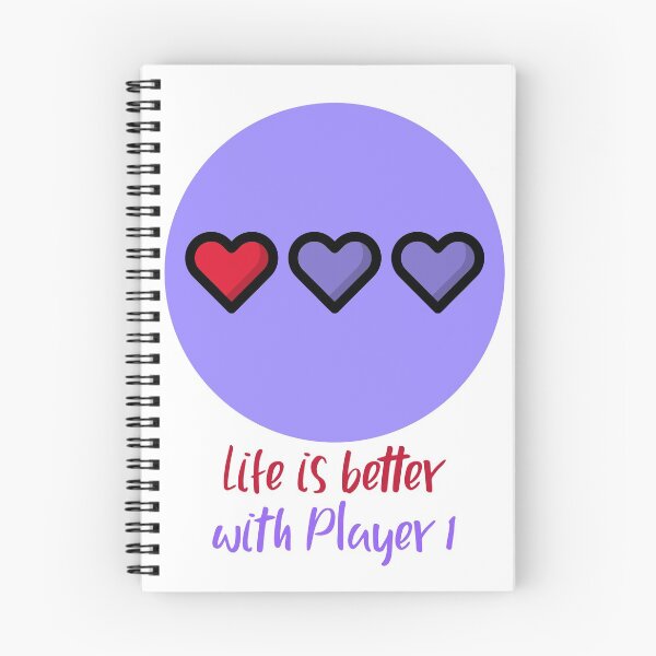 Item preview, Life is better with player 1 designed and sold by piastrelli.