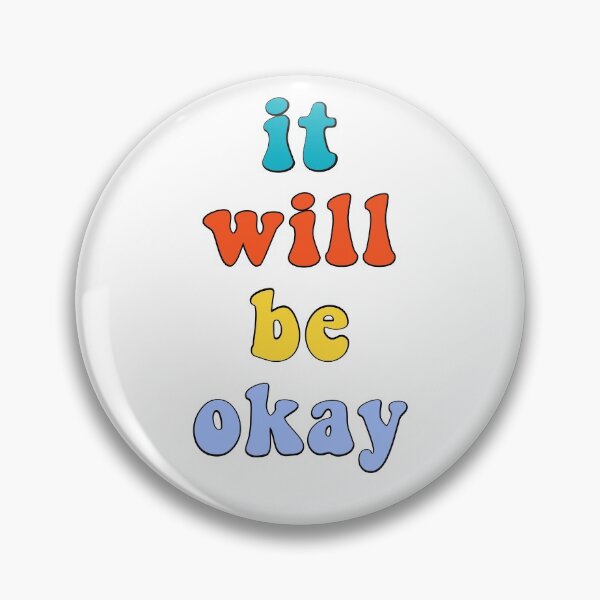 Item preview, It Will Be Okay Retro Vintage Comfort Quote Saying designed and sold by gillys.