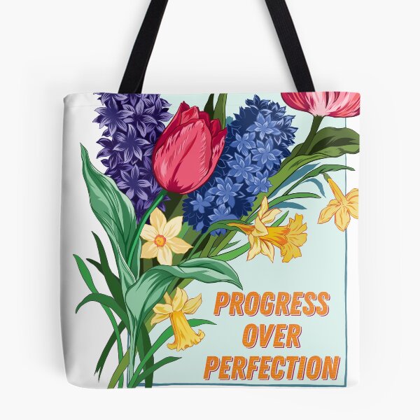 Item preview, Progress Over Perfection designed and sold by fabfeminist.