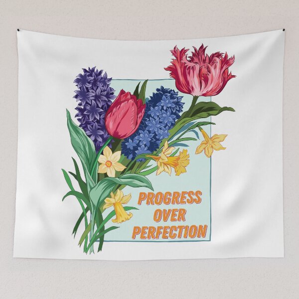 Item preview, Progress Over Perfection designed and sold by fabfeminist.