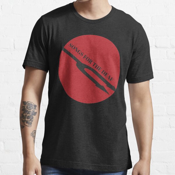 Authentic QUEENS OF THE STONE AGE Deaf Songs Slim Fit T-Shirt S-2XL NEW 