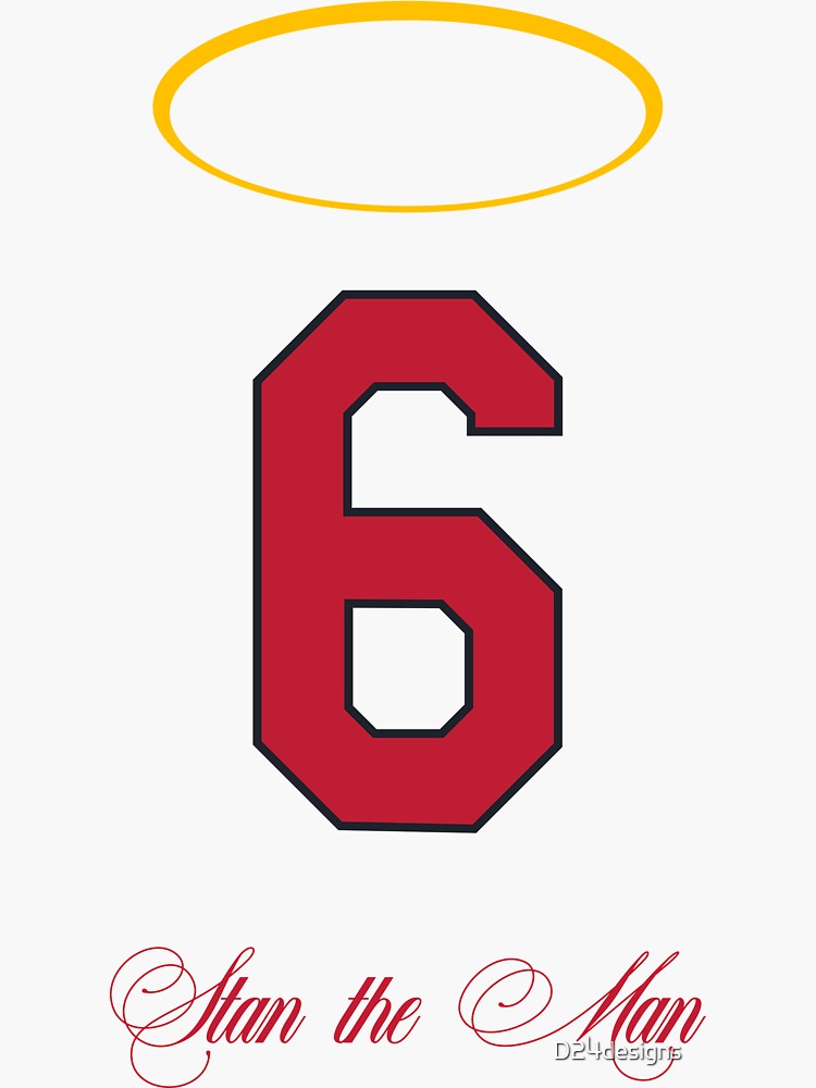 Stan Musial - 6 Sticker for Sale by D24designs
