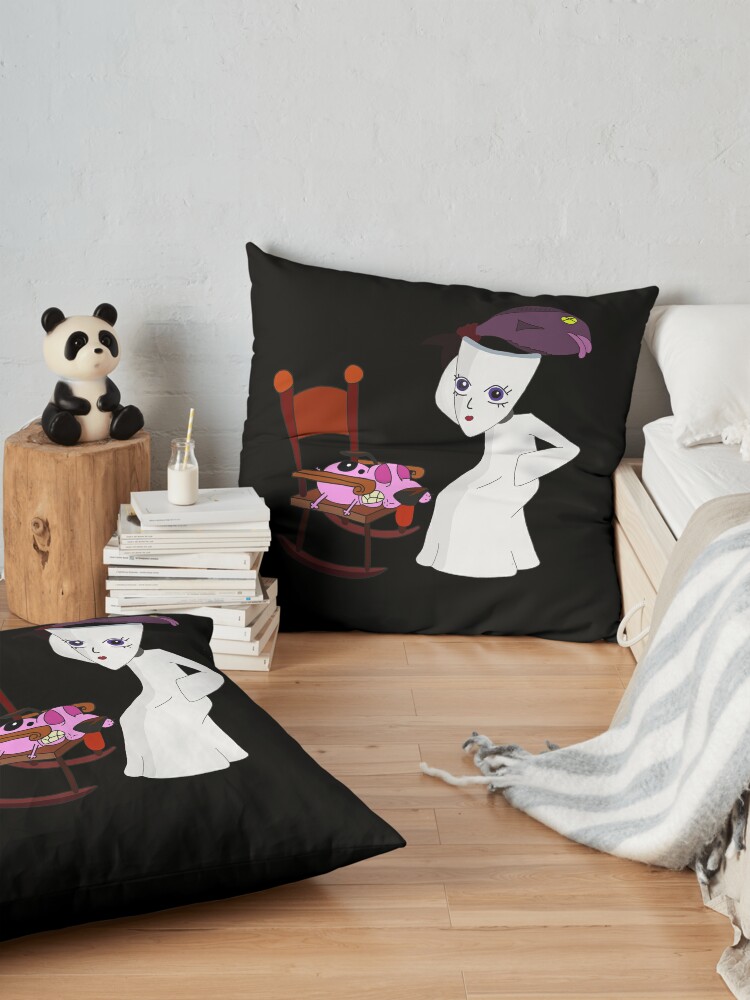 courage the cowardly dog pillow