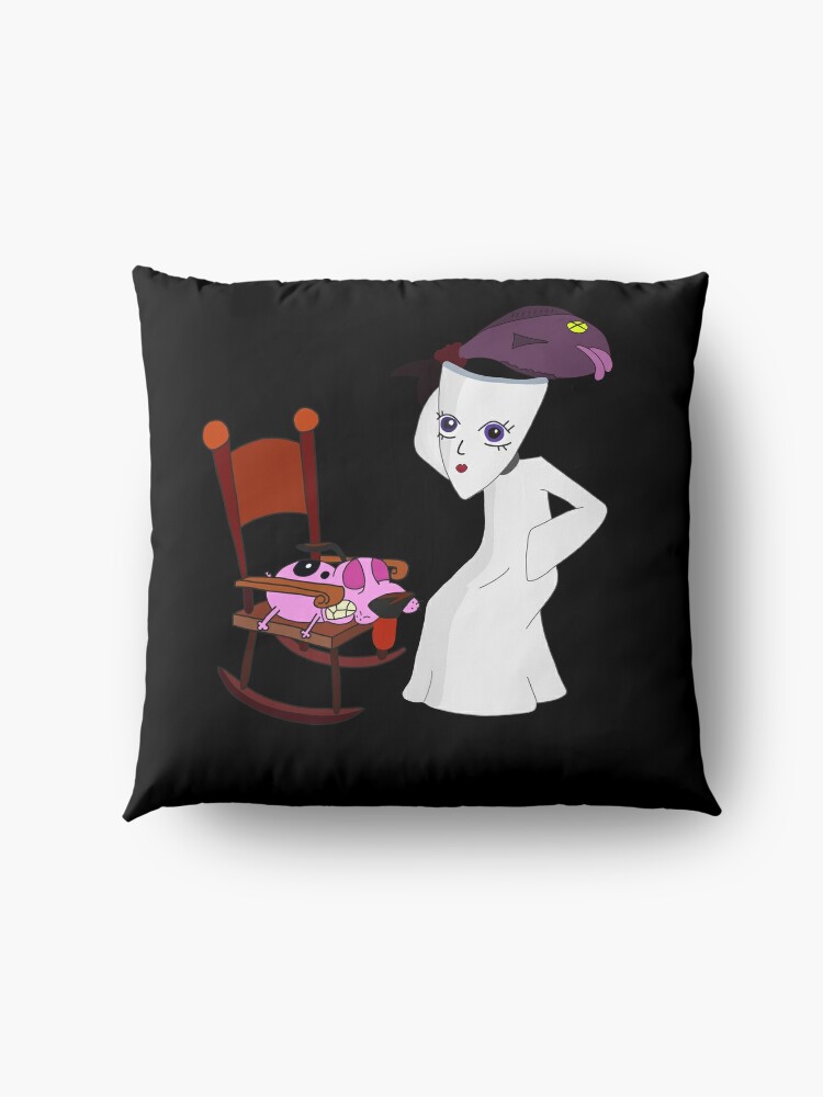 courage the cowardly dog pillow