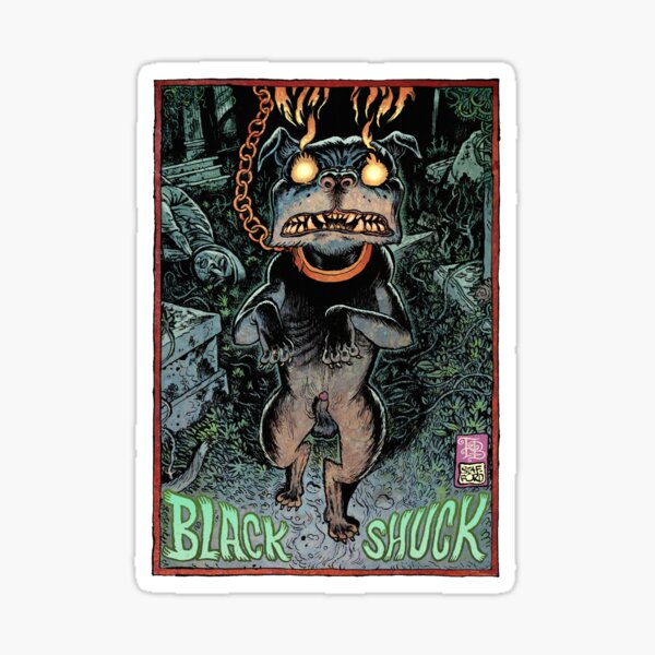 Black Shuck Sticker