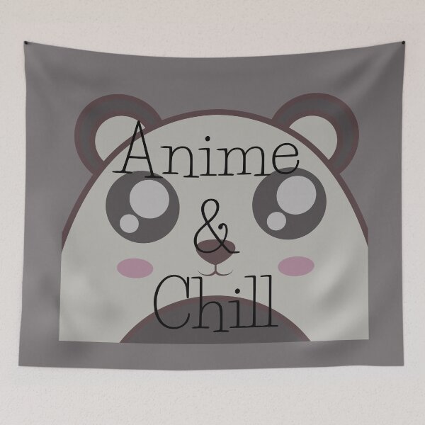 Item preview, Anime and Chill Panda Bear designed and sold by RachelMarie25.