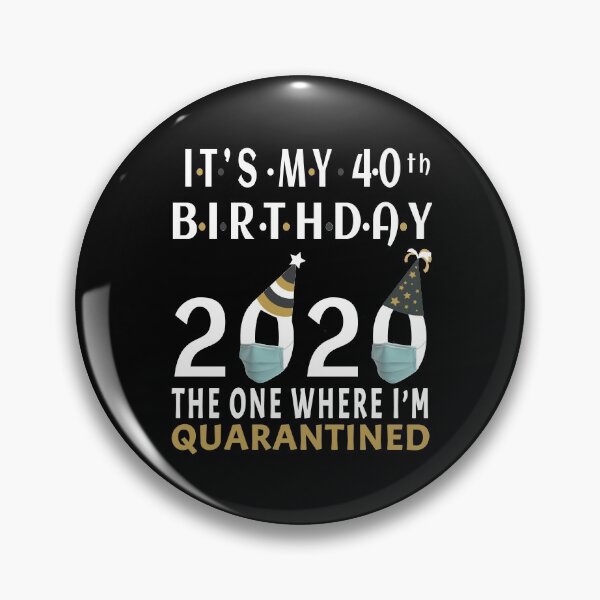Aperçu de l'œuvre C'est mon 40ème anniversaire créée et vendue par AnimaLovers.