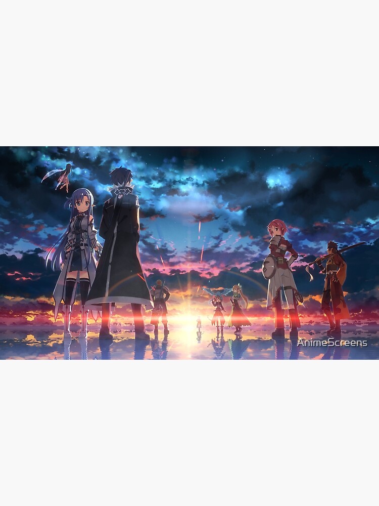 "Sword Art Online aesthetic" Poster by AnimeScreens Redbubble