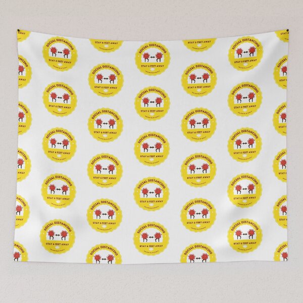 Item preview, social distancing -stay 6 feet away! designed and sold by AUTISM ODYSSEYS.