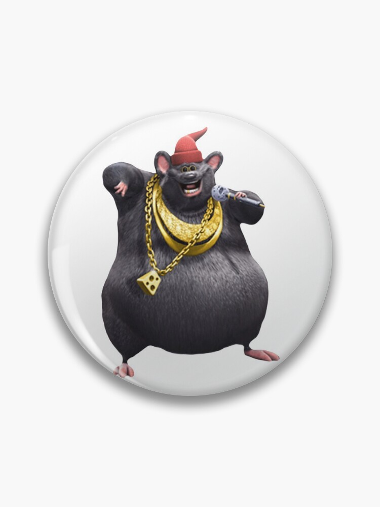 Biggie Cheese Meme Mouse Pin for Sale by DonutEmpire