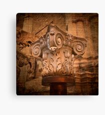 Composite capital Canvas Print