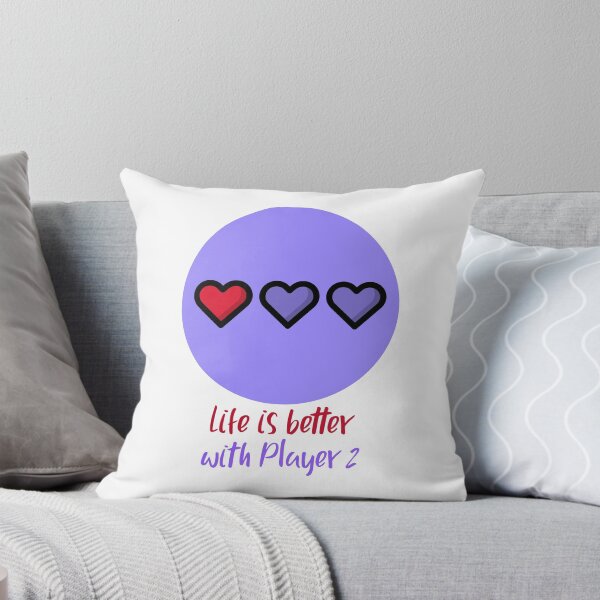 Item preview, Life is better with player 2 designed and sold by piastrelli.