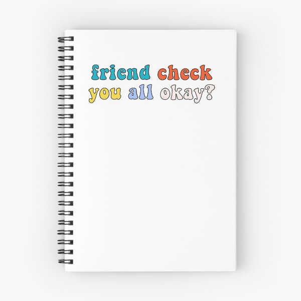 Item preview, Friend Check You All Okay? Retro Vintage Trendy Meme Quote Saying designed and sold by gillys.