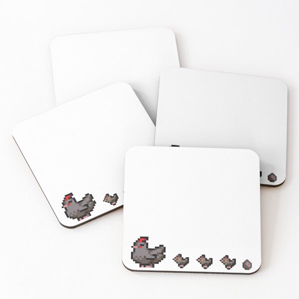 Item preview, Stardew Valley Void Chicken Family Chicks designed and sold by r9440.
