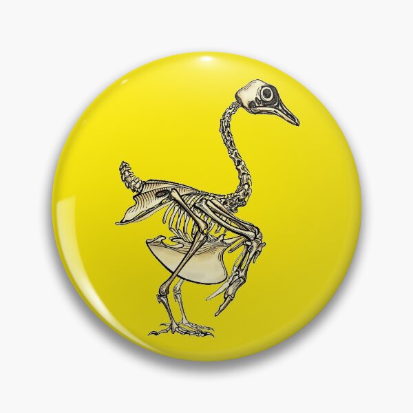 Item preview, Chicken Skeleton - Scientific Illustration Pen and Ink with Digital Watercolor designed and sold by Zit-Zat-Zot.