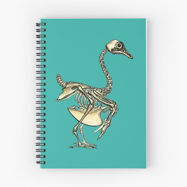 Item preview, Chicken Skeleton - Scientific Illustration Pen and Ink with Digital Watercolor designed and sold by Zit-Zat-Zot.