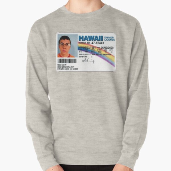 McLovin Fake I.D Sudadera sin capucha