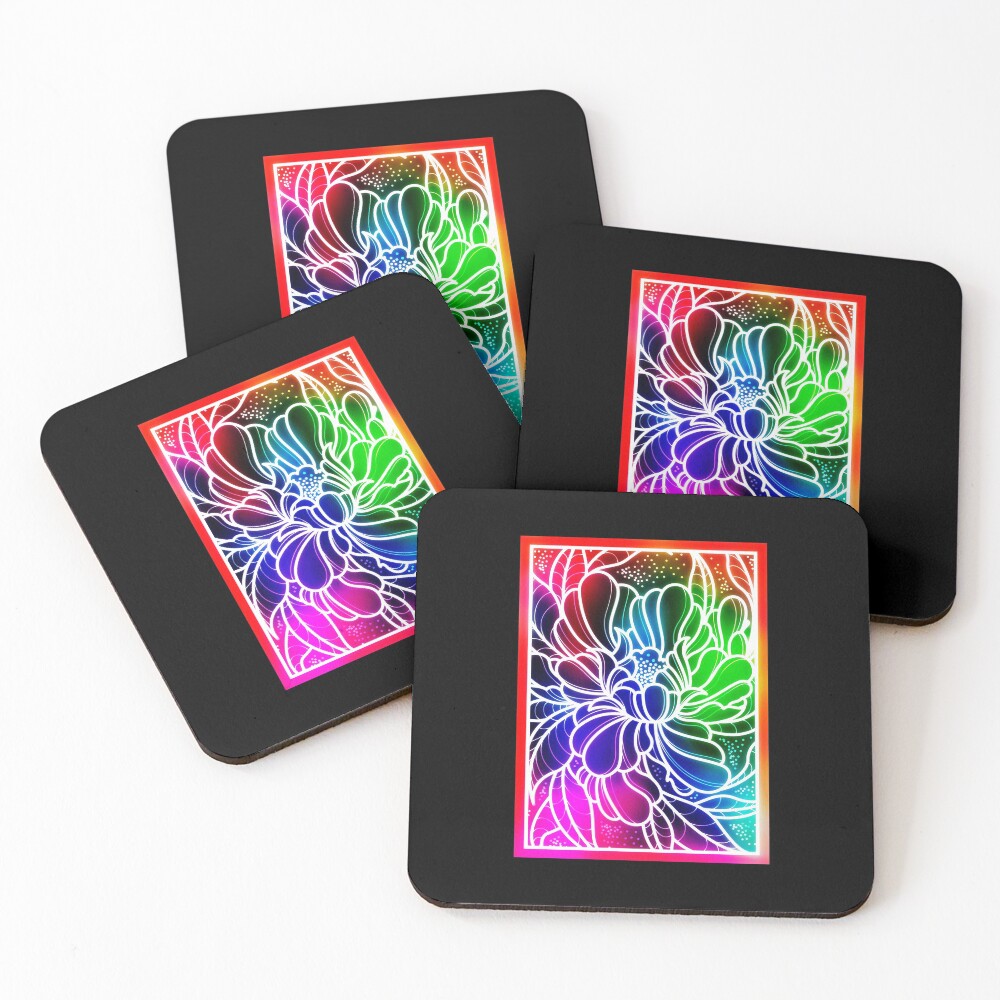 Item preview, Coasters (Set of 4) designed and sold by KTF-Rabbit.