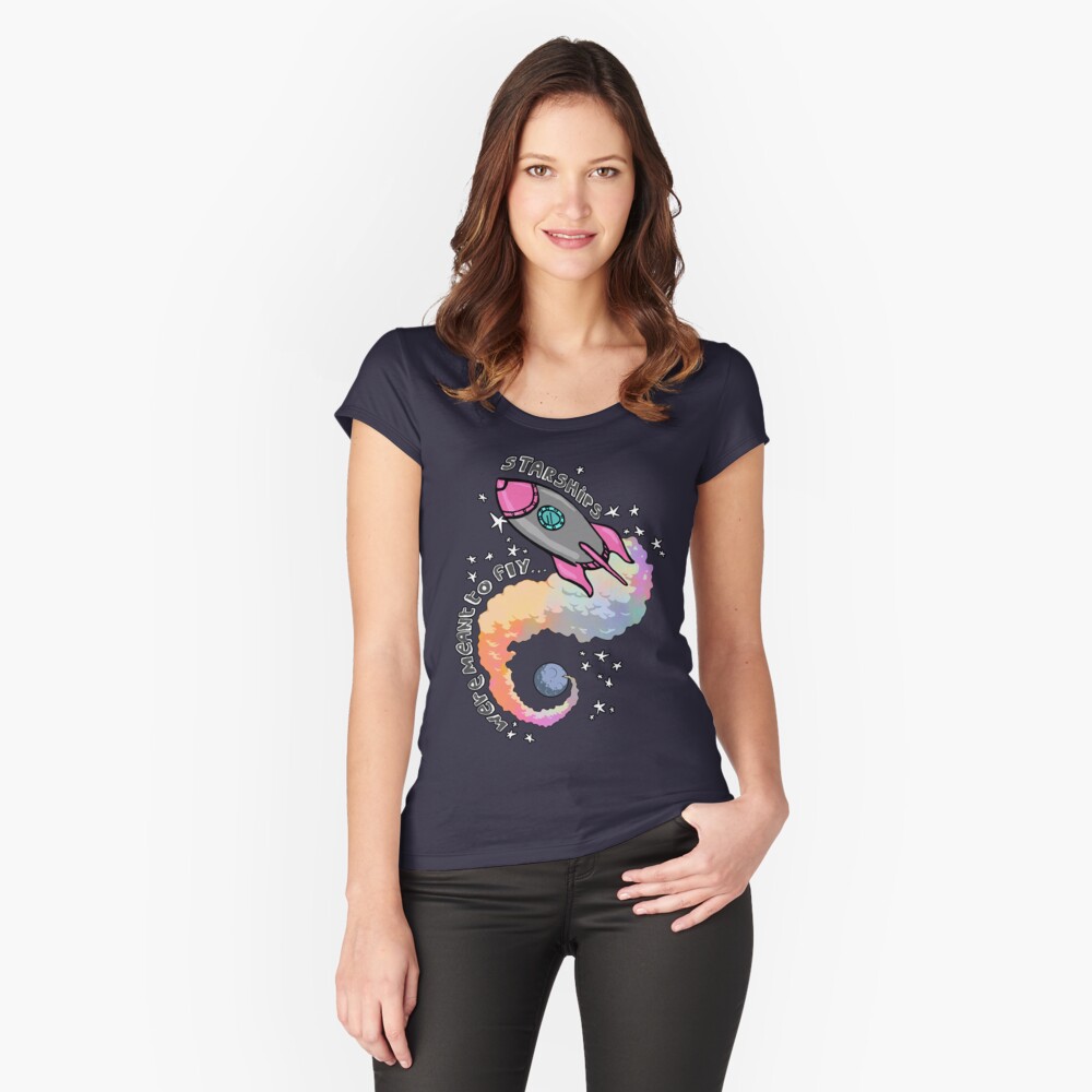 Item preview, Fitted Scoop T-Shirt designed and sold by ClaytonSnow.