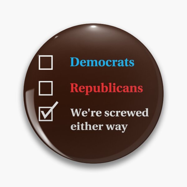 Item preview, Election Ballot - We're Screwed for Dark t's designed and sold by BlueEyedDevil.